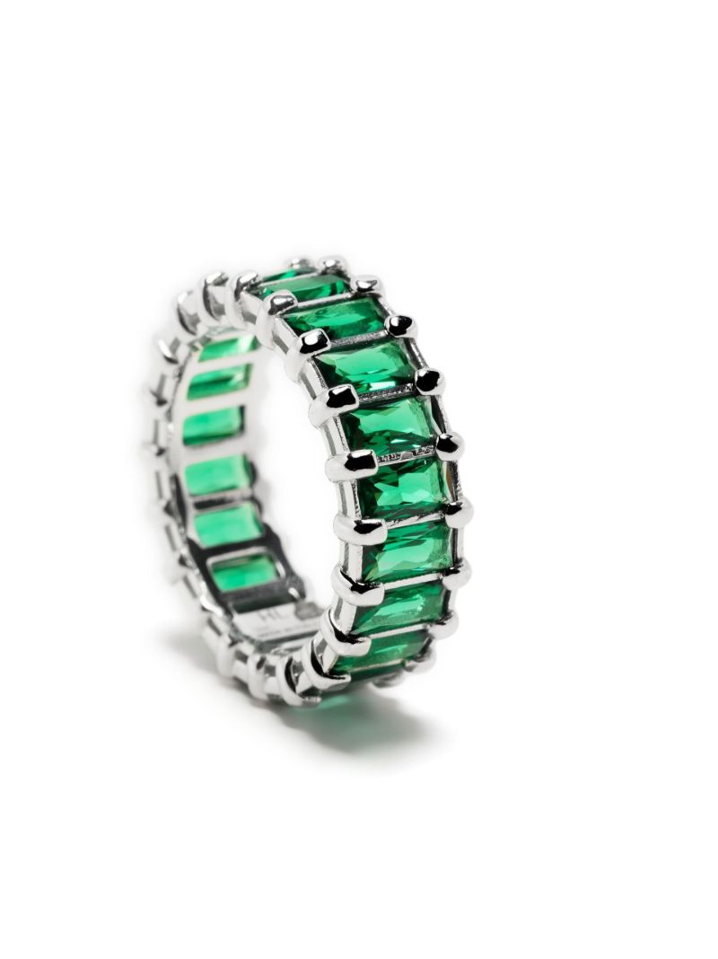 Sterling Silver Crystal Ring