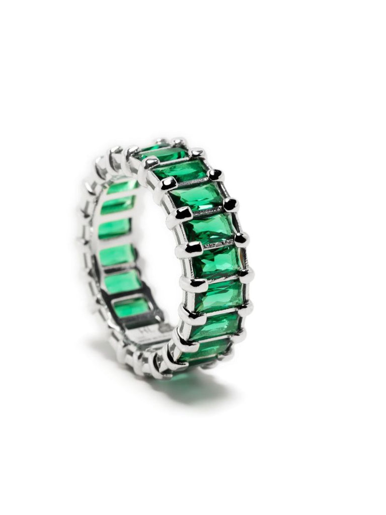 Sterling Silver Crystal Ring