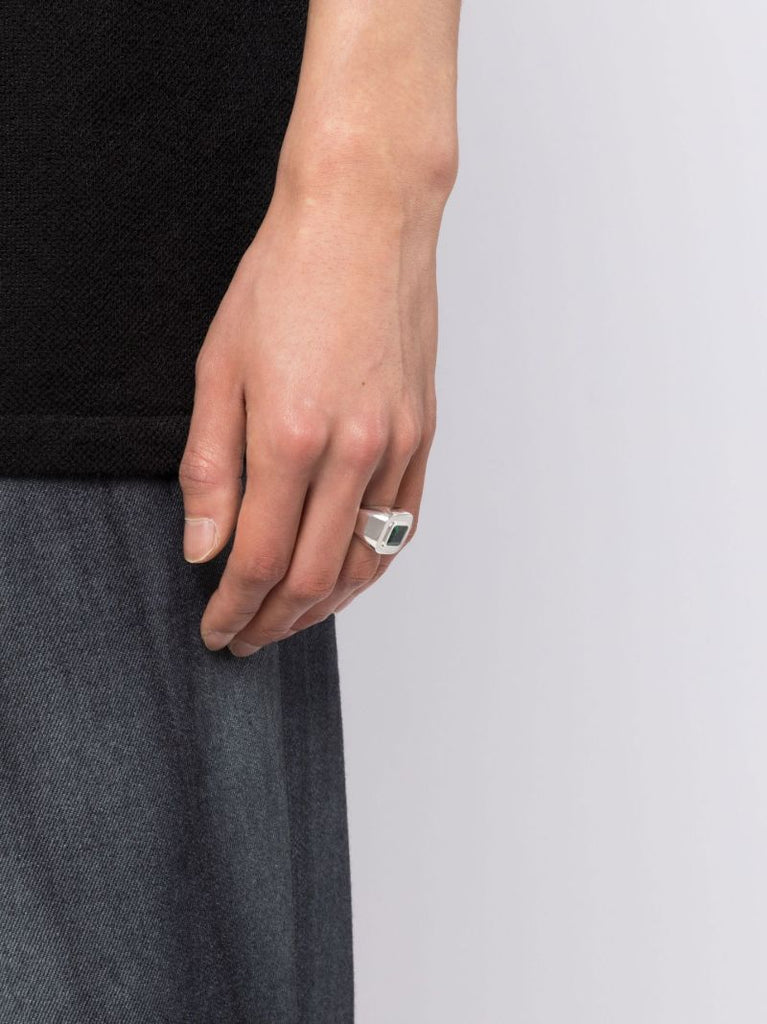 Sterling Silver Crystal Ring