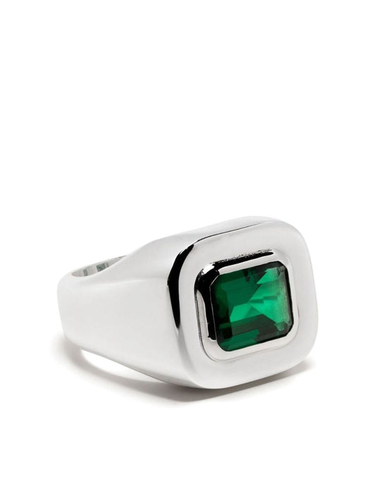 Sterling Silver Crystal Ring