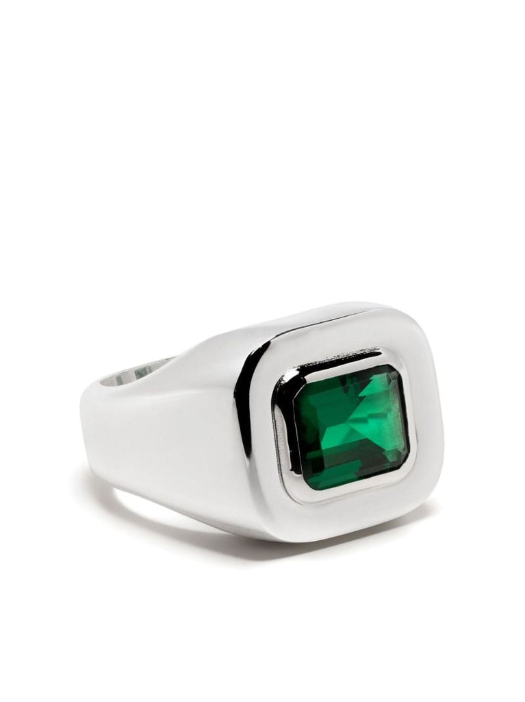 Sterling Silver Crystal Ring