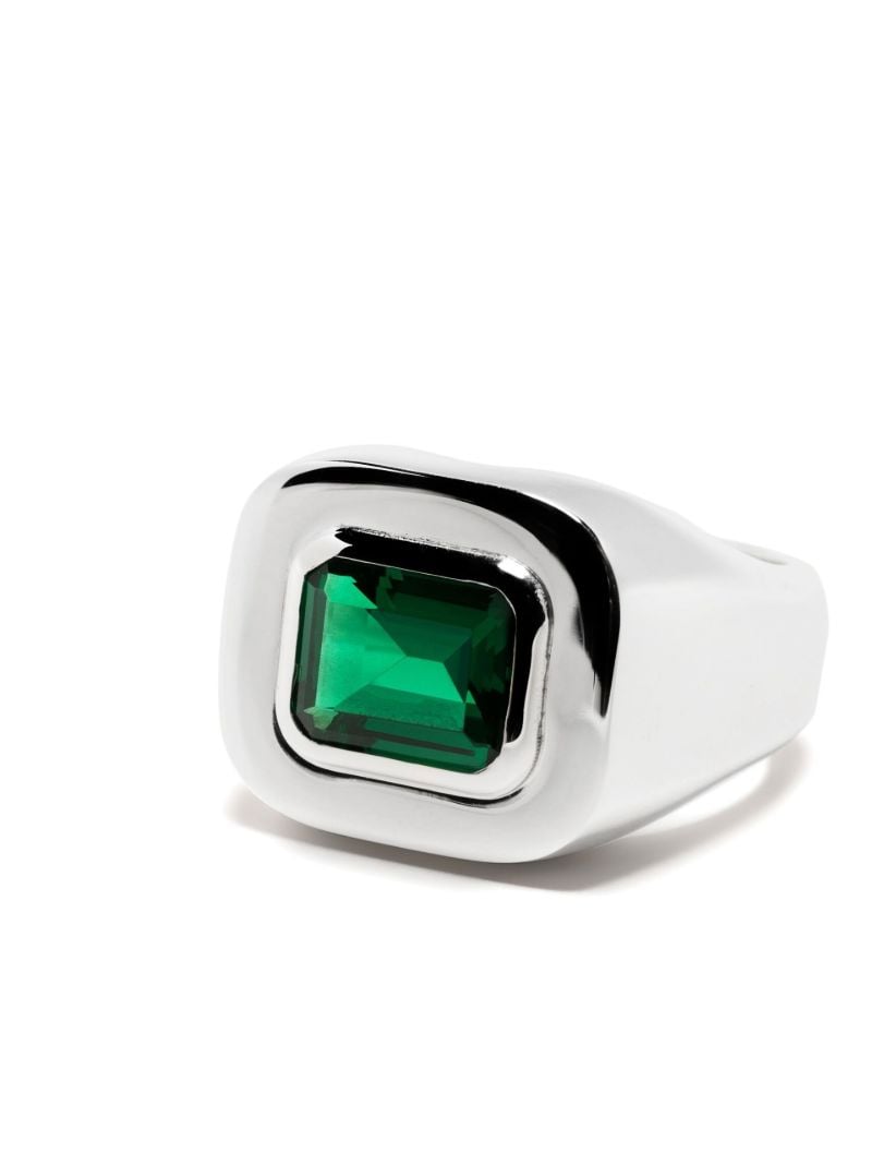 Sterling Silver Crystal Ring