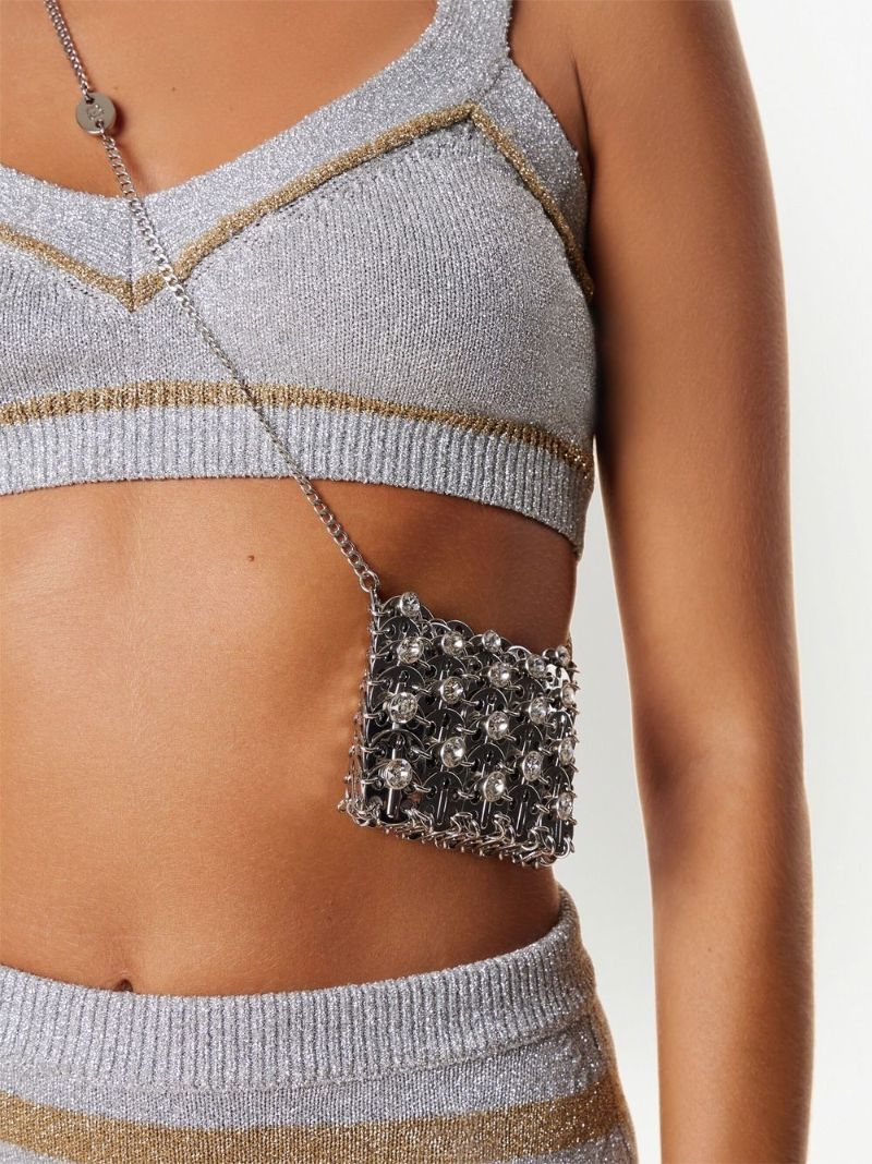 Silver-tone 1969 Micro Bag