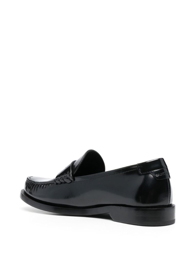 Black Le Loafer Leather Loafers