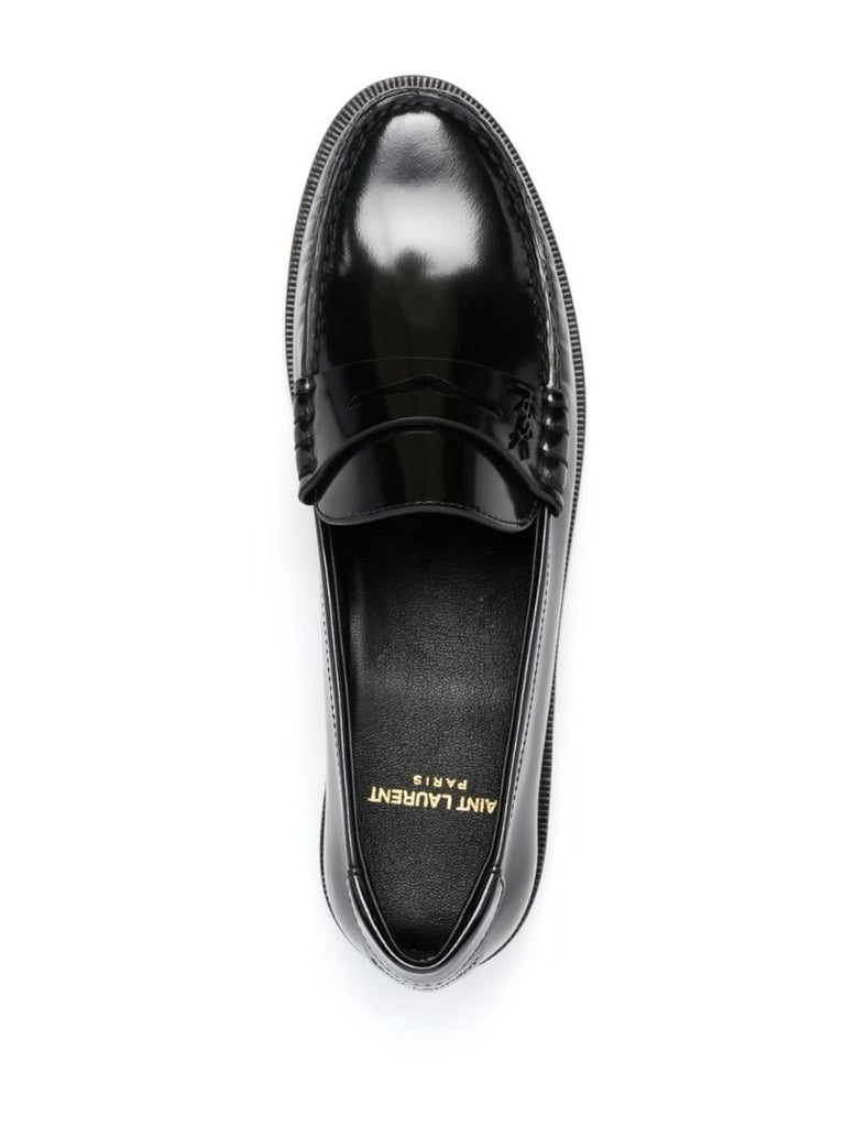 Black Le Loafer Leather Loafers