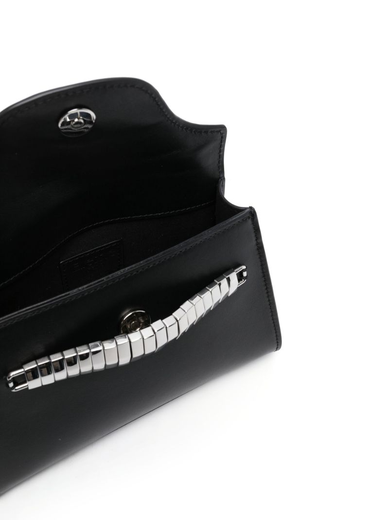 Black Eva Leather Mini Bag