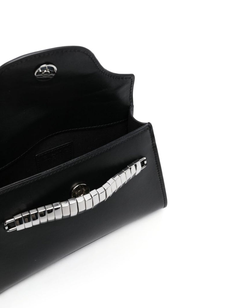 Black Eva Leather Mini Bag