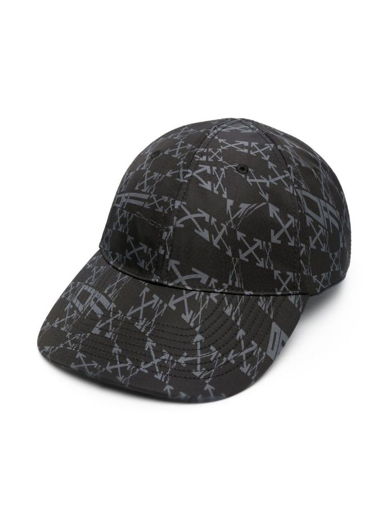 Black Arrows Print Baseball Cap