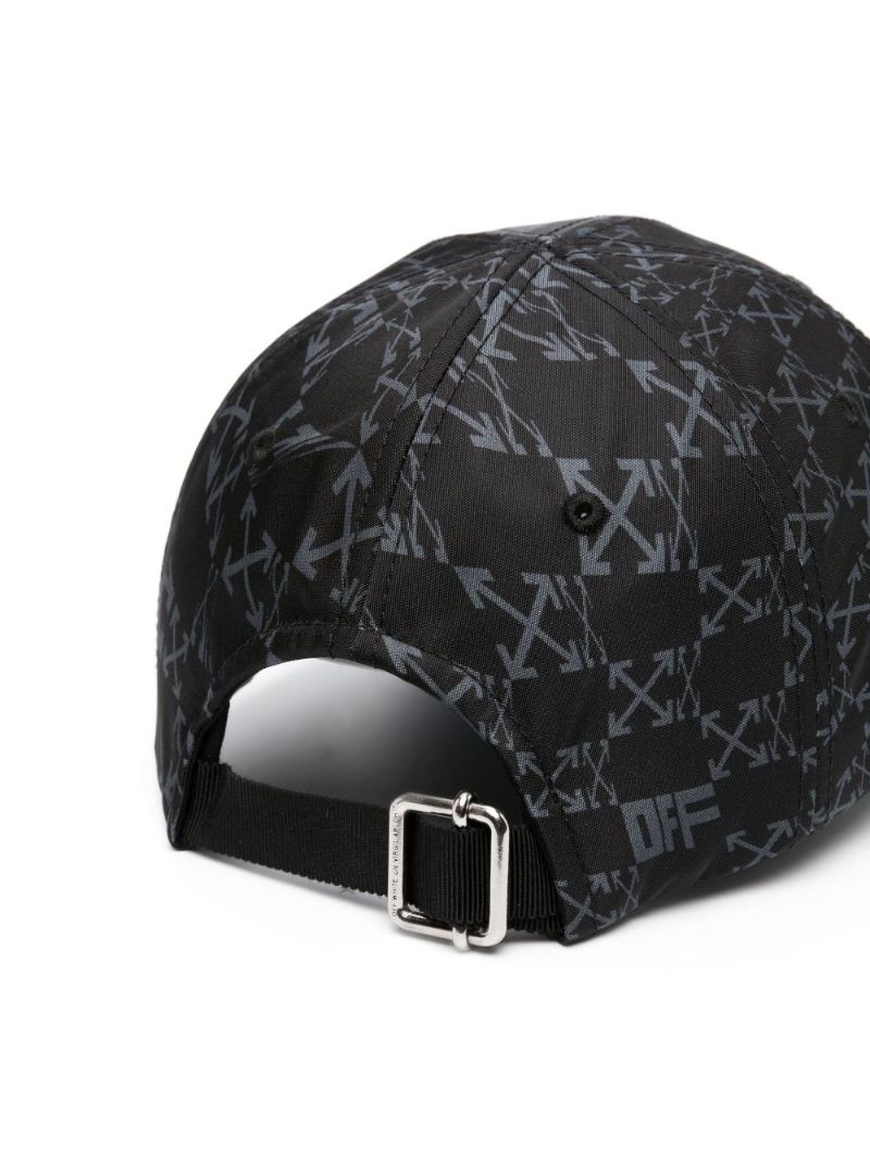 Black Arrows Print Baseball Cap