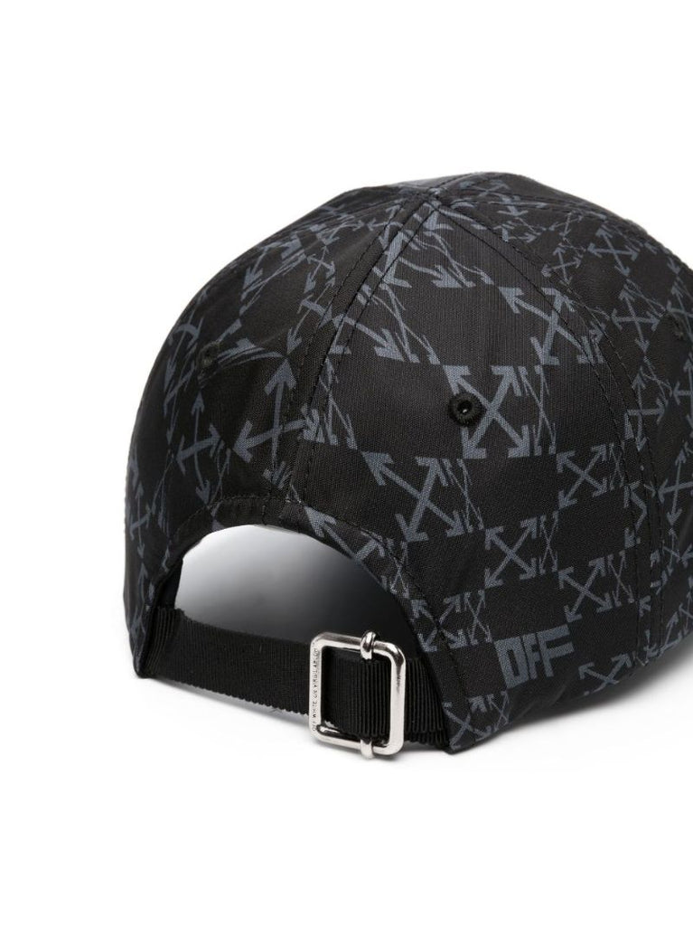 Black Arrows Print Baseball Cap