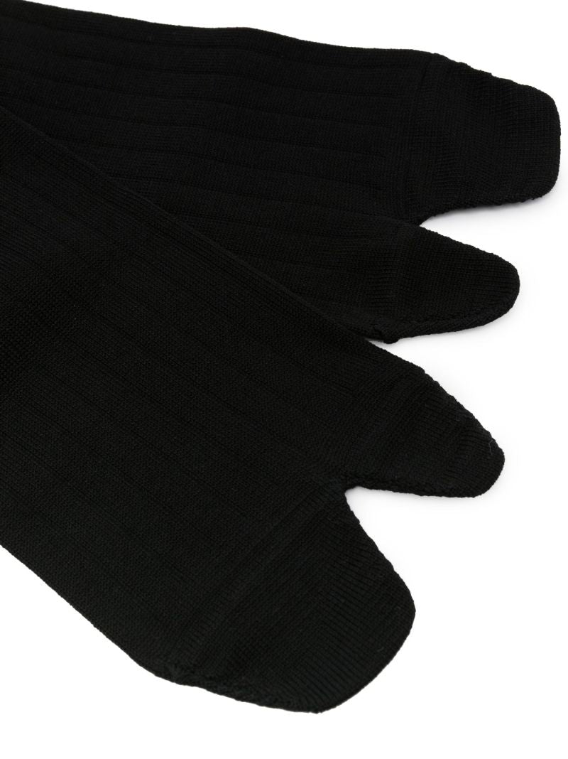 Black Tabi Knee-high Socks