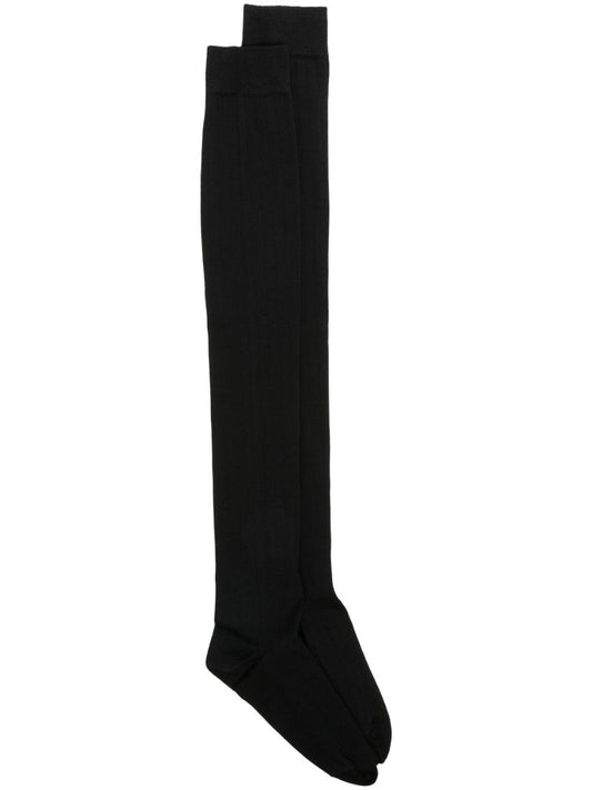 Black Tabi Knee-high Socks