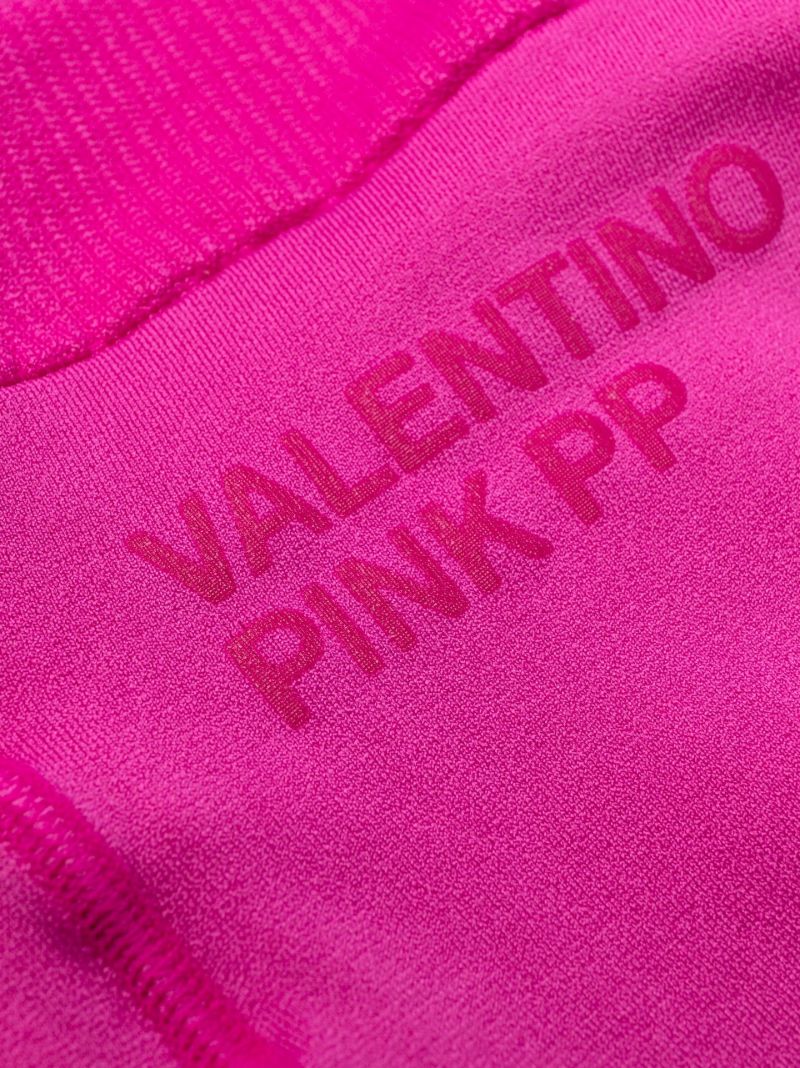Pink Pp Print Tights