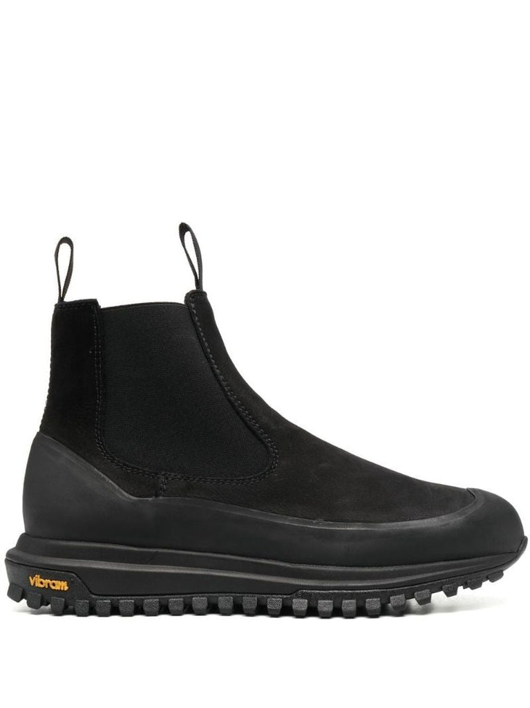Black Ramon Suede Ankle Boots
