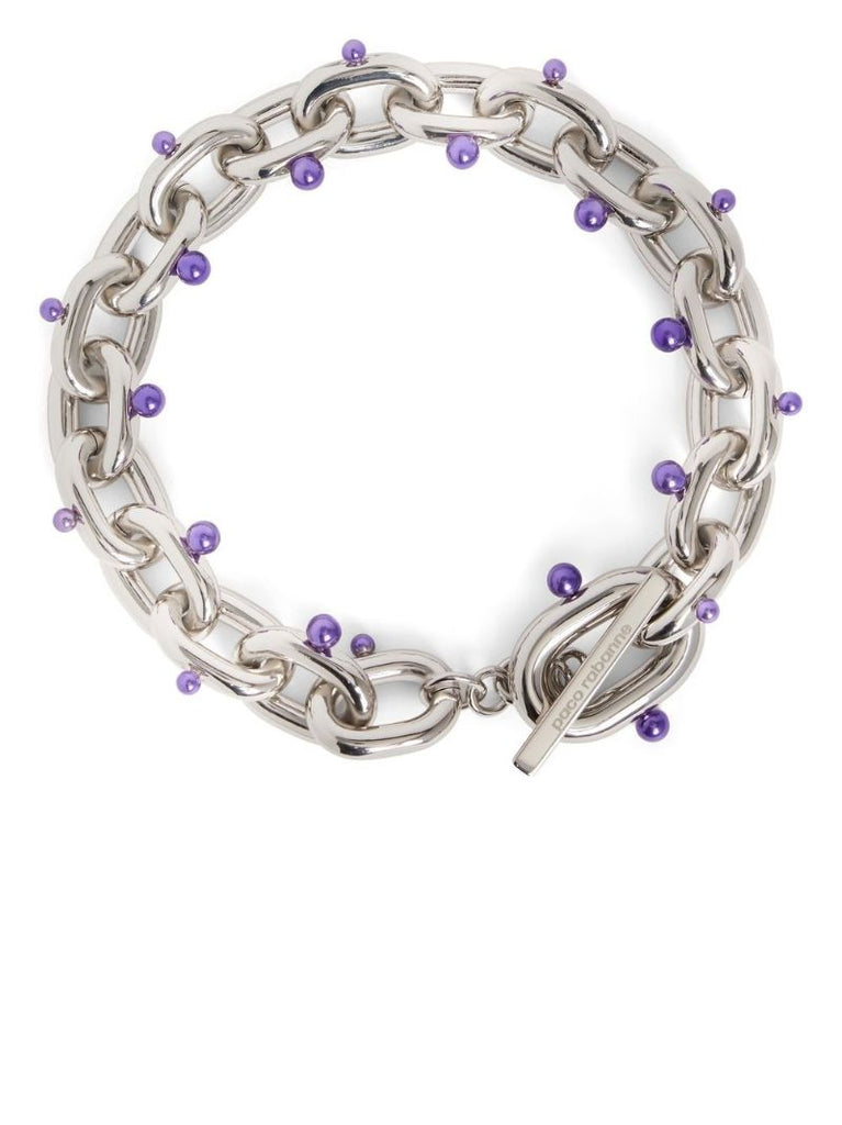 Silver-tone Xl Chain Link Necklace