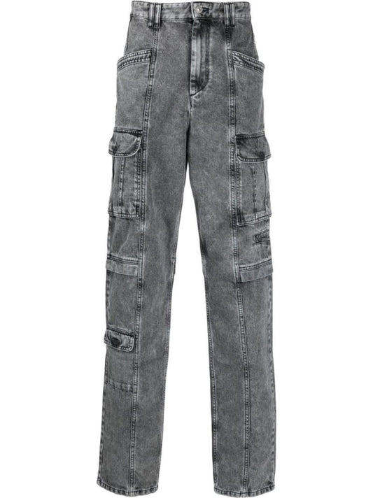 Grey Jerwan Straight-leg Jeans