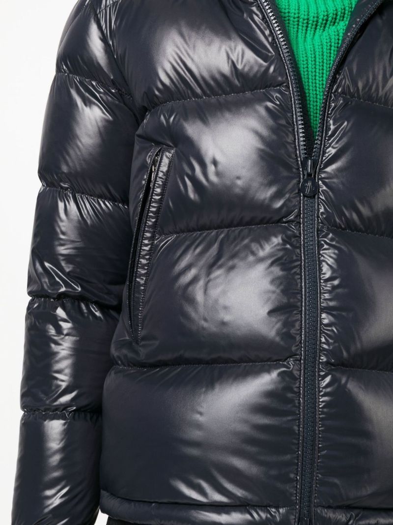 Blue Ecrins Hooded Down Jacket