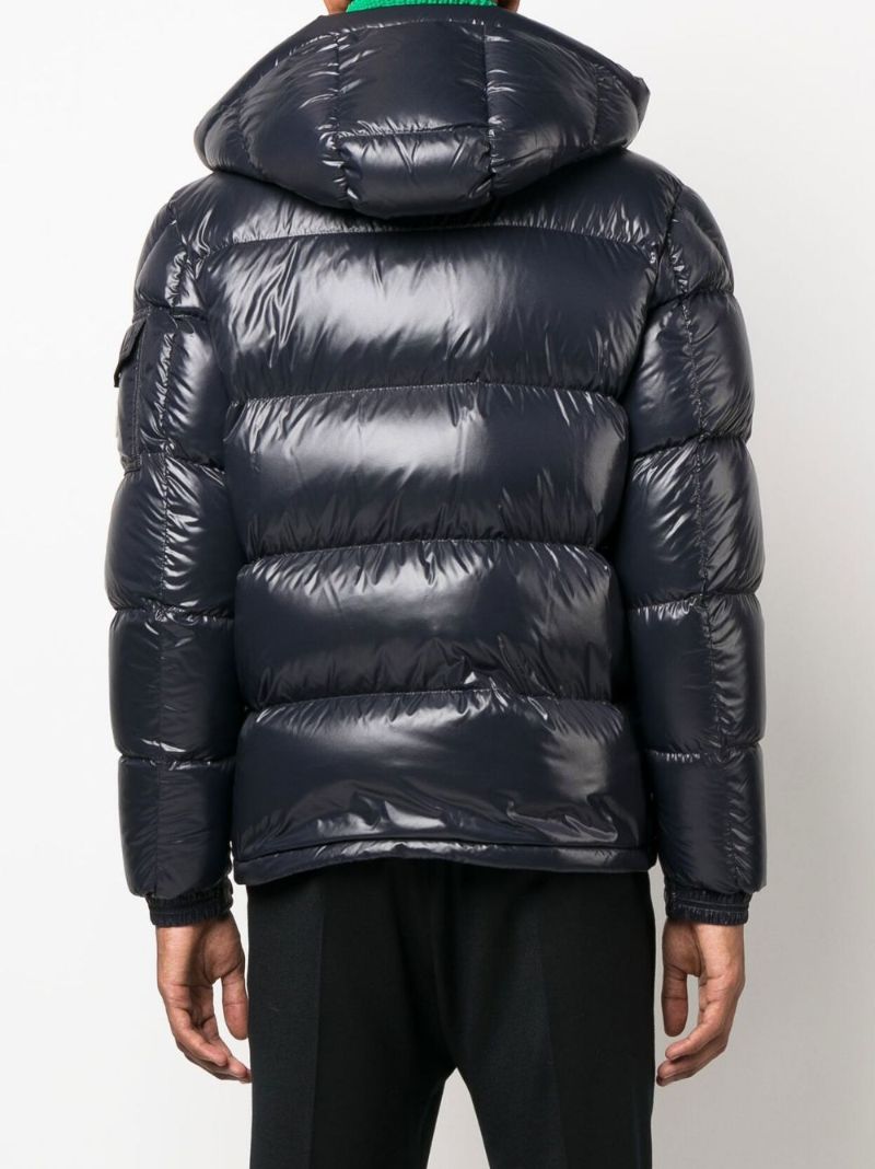 Blue Ecrins Hooded Down Jacket