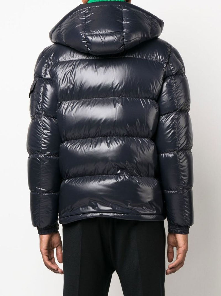 Blue Ecrins Hooded Down Jacket