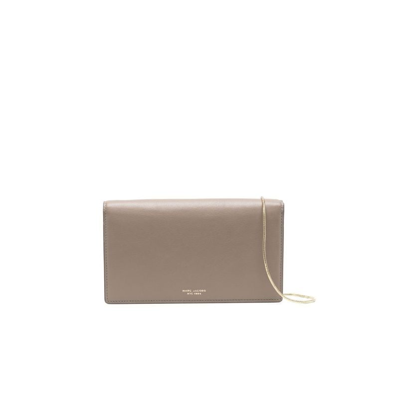 Neutral Leather Card Holder Wallet