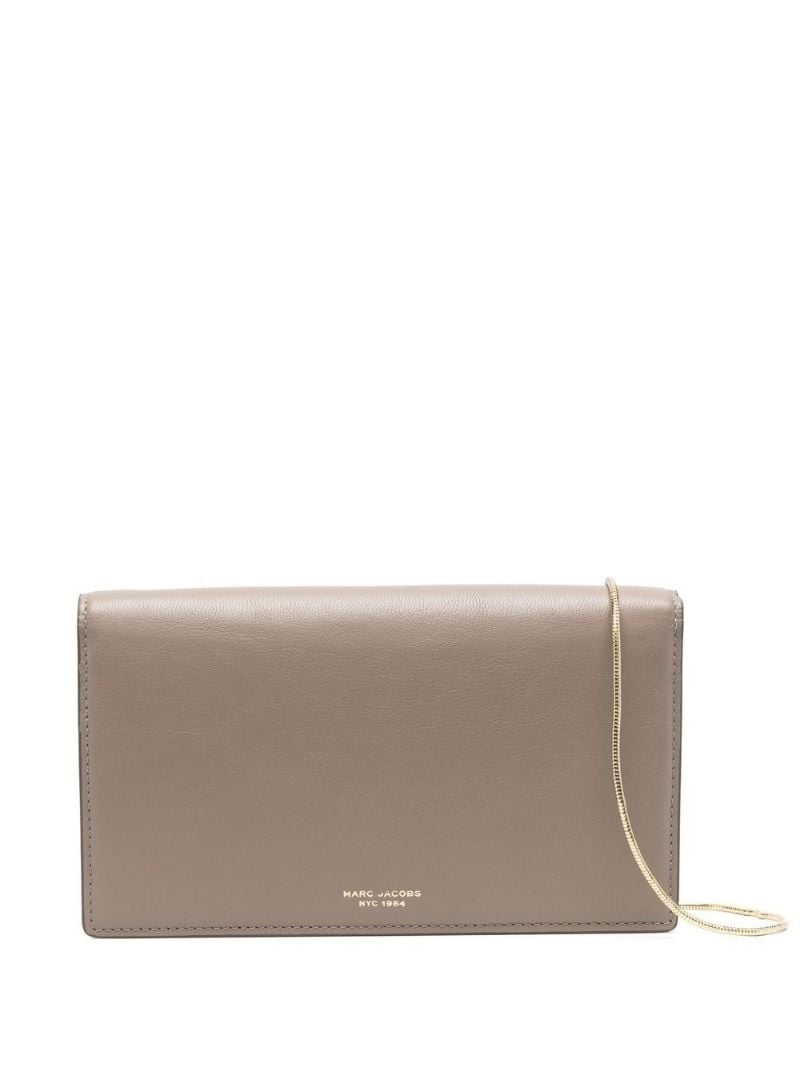 Neutral Leather Card Holder Wallet