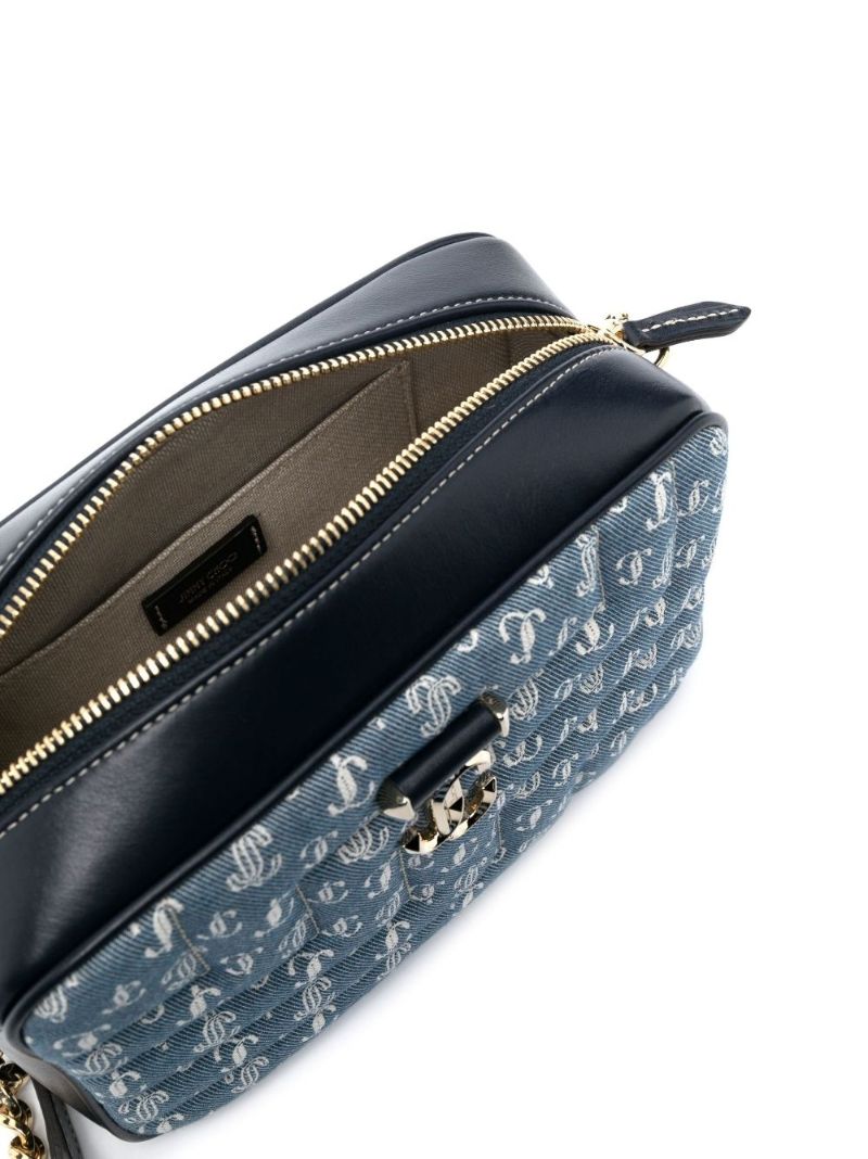 Blue Varenne Camera Crossbody Bag