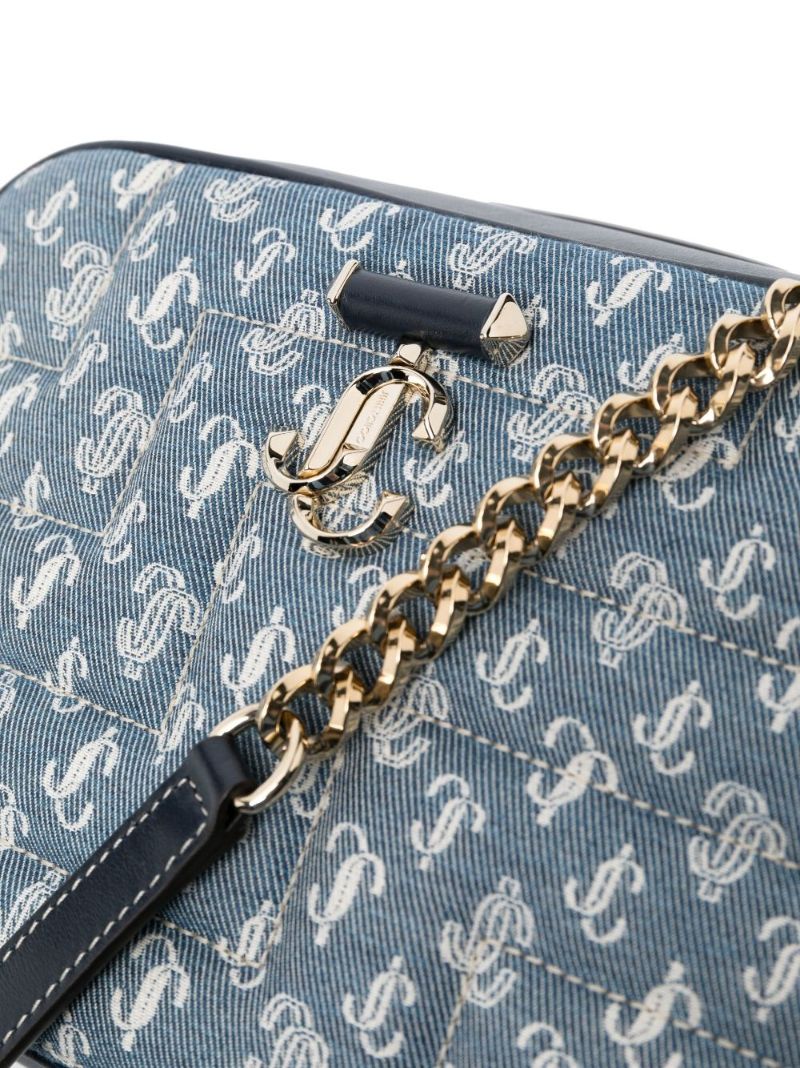 Blue Varenne Camera Crossbody Bag