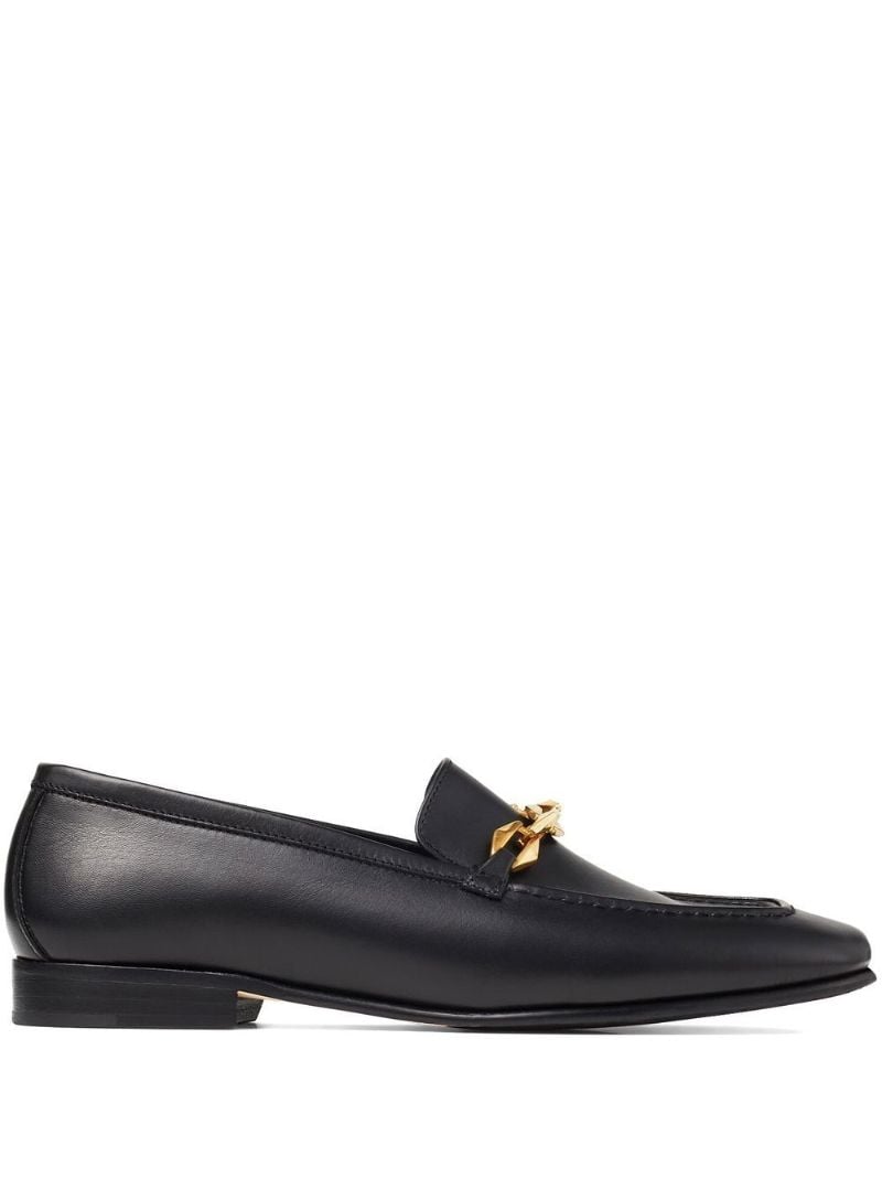 Black Diamond Tilda Leather Loafers