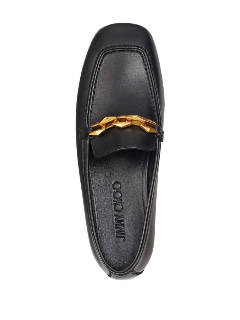 Black Diamond Tilda Leather Loafers