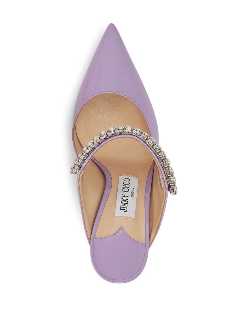 Purple Bing 100 Patent Leather Pumps