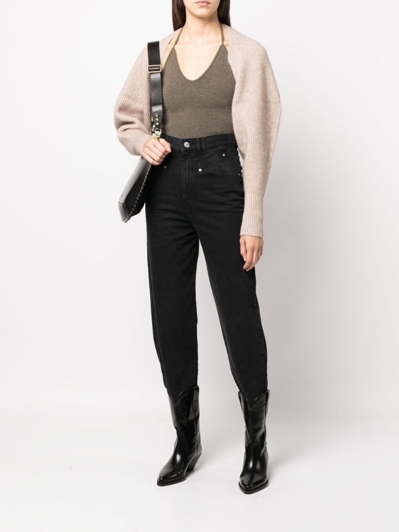 Neutral Bess Bolero Cardigan