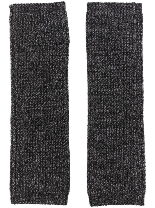 Grey Merino Wool Arm Warmers