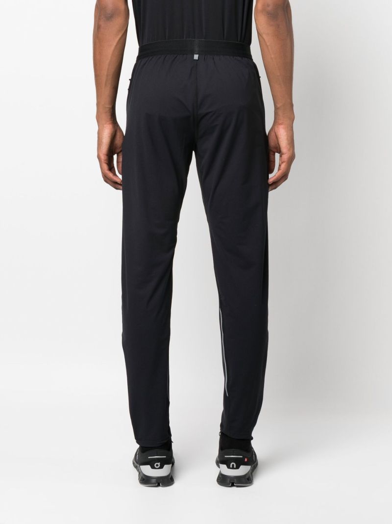 Black Running Track Pants