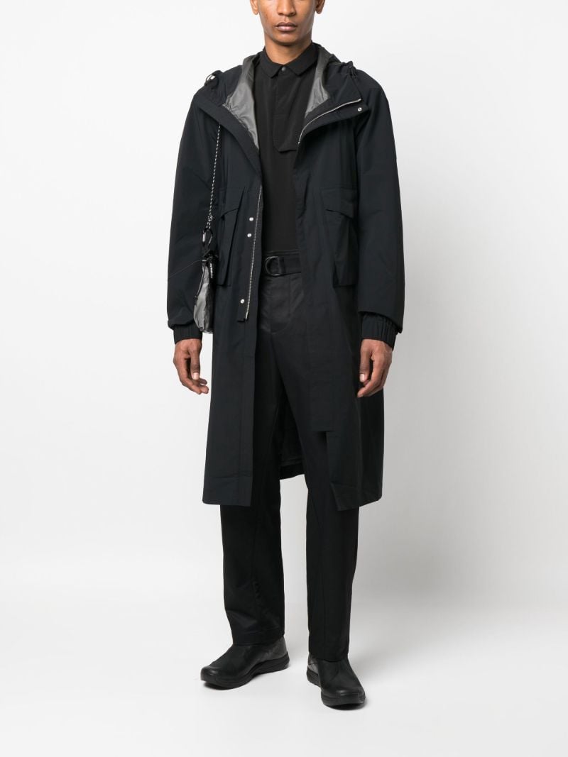 Black Esc Straight-leg Trousers