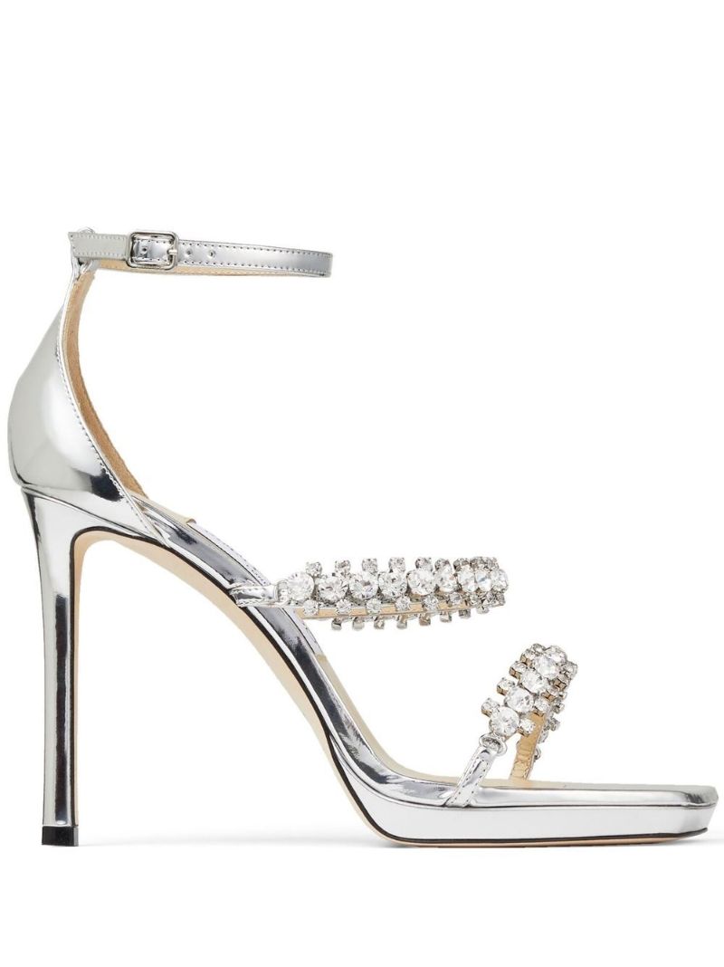Silver Bing 105 Leather Sandals