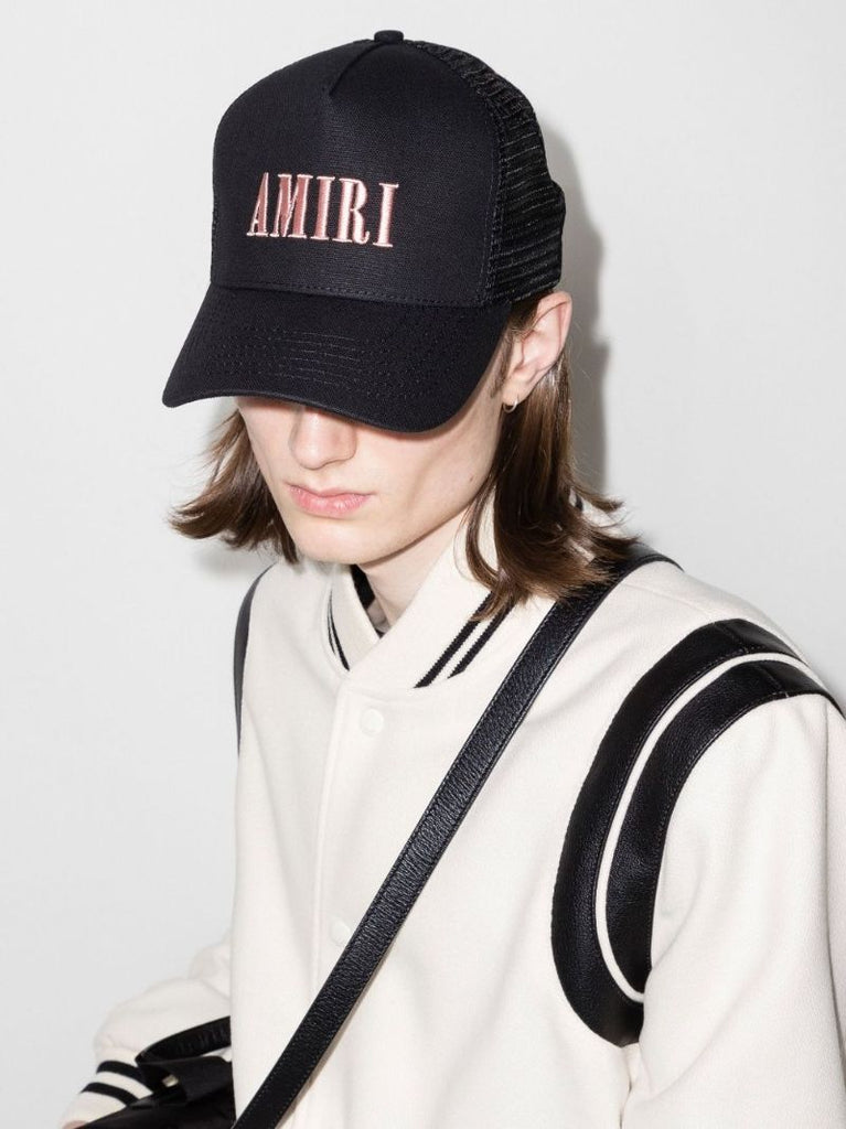 Black Logo Trucker Hat