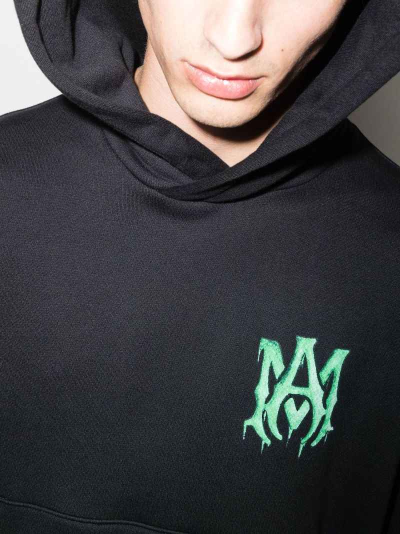 Logo Print Cotton Hoodie