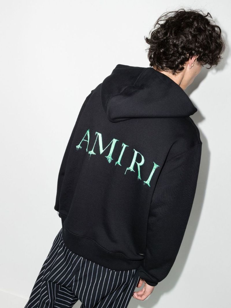 Logo Print Cotton Hoodie