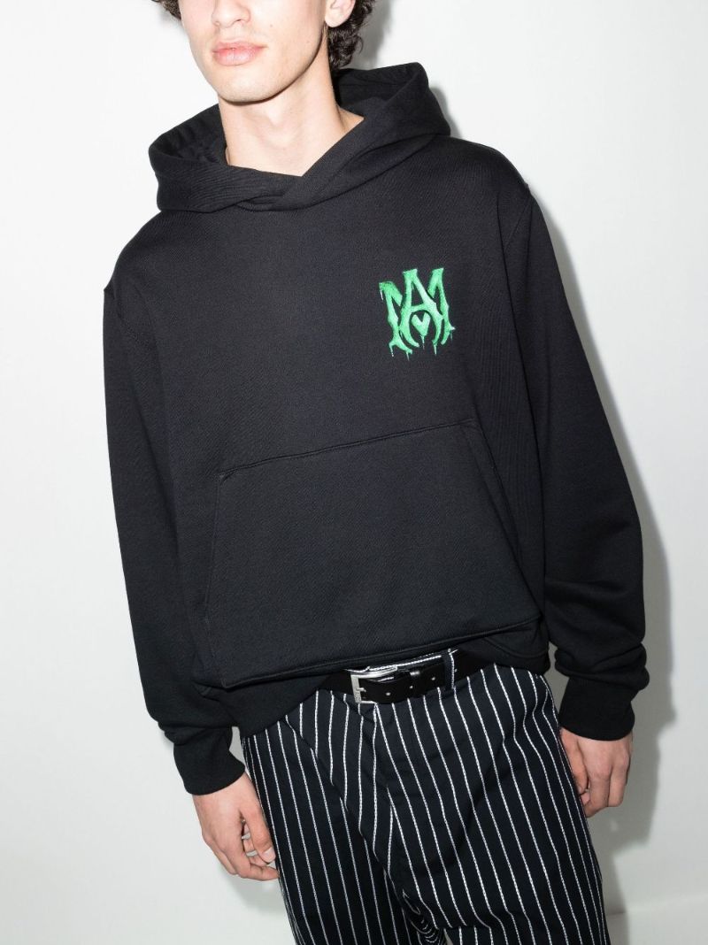 Logo Print Cotton Hoodie