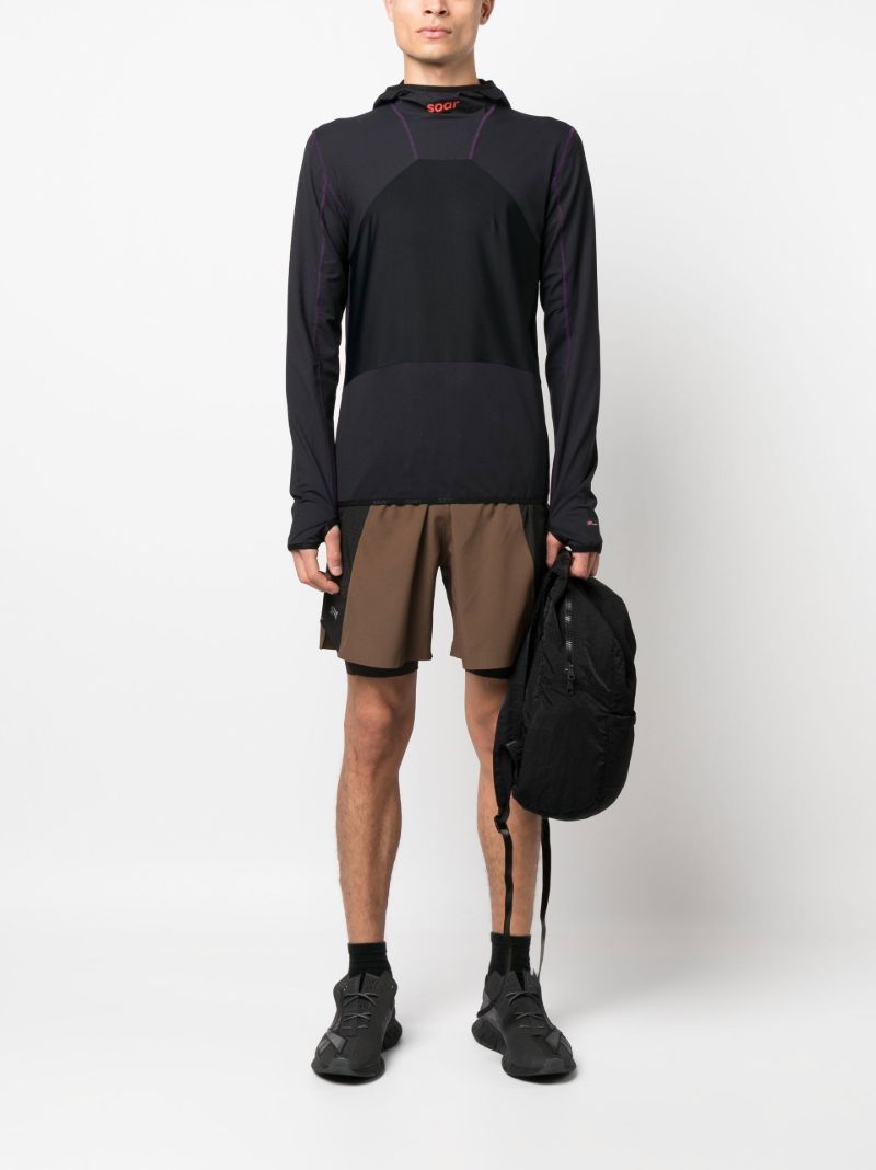 Black Wooltech Trail Running Top