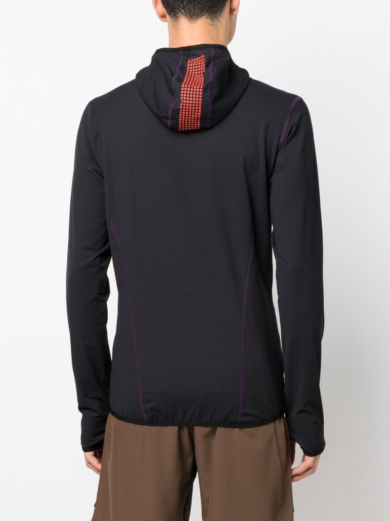 Black Wooltech Trail Running Top
