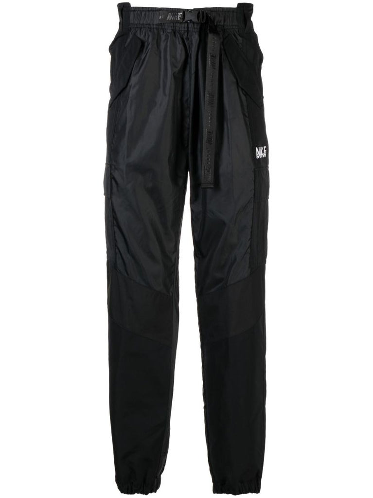 X Sacai Black Track Pants