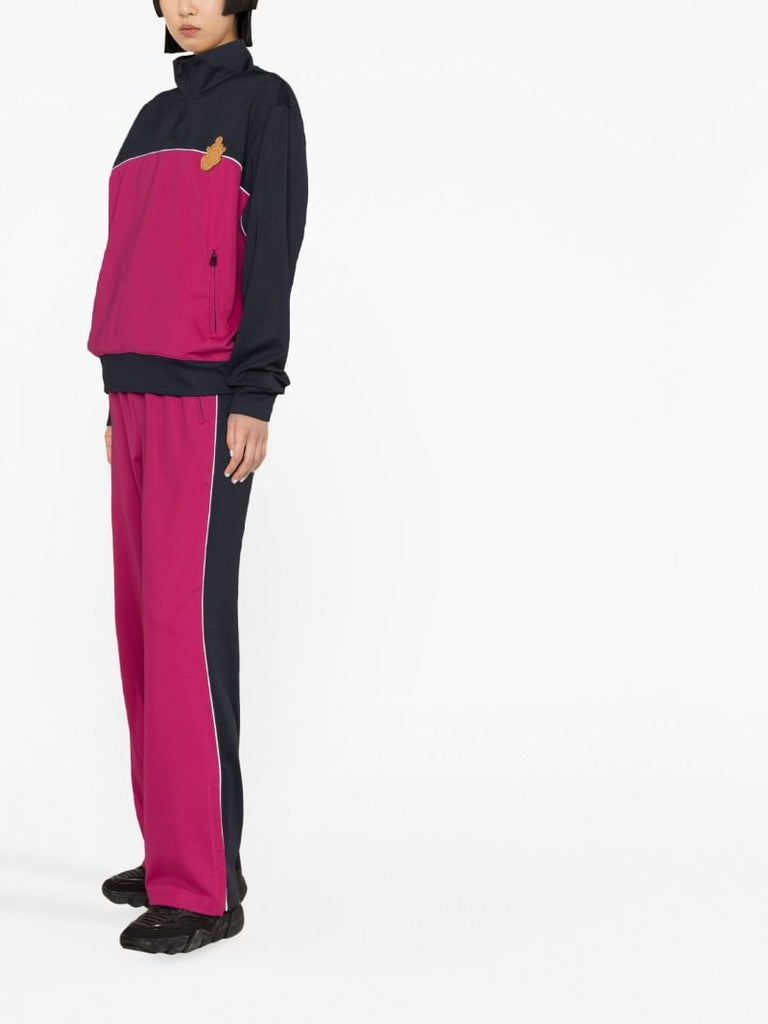 X Jw Anderson Pink Two-tone Track Pants