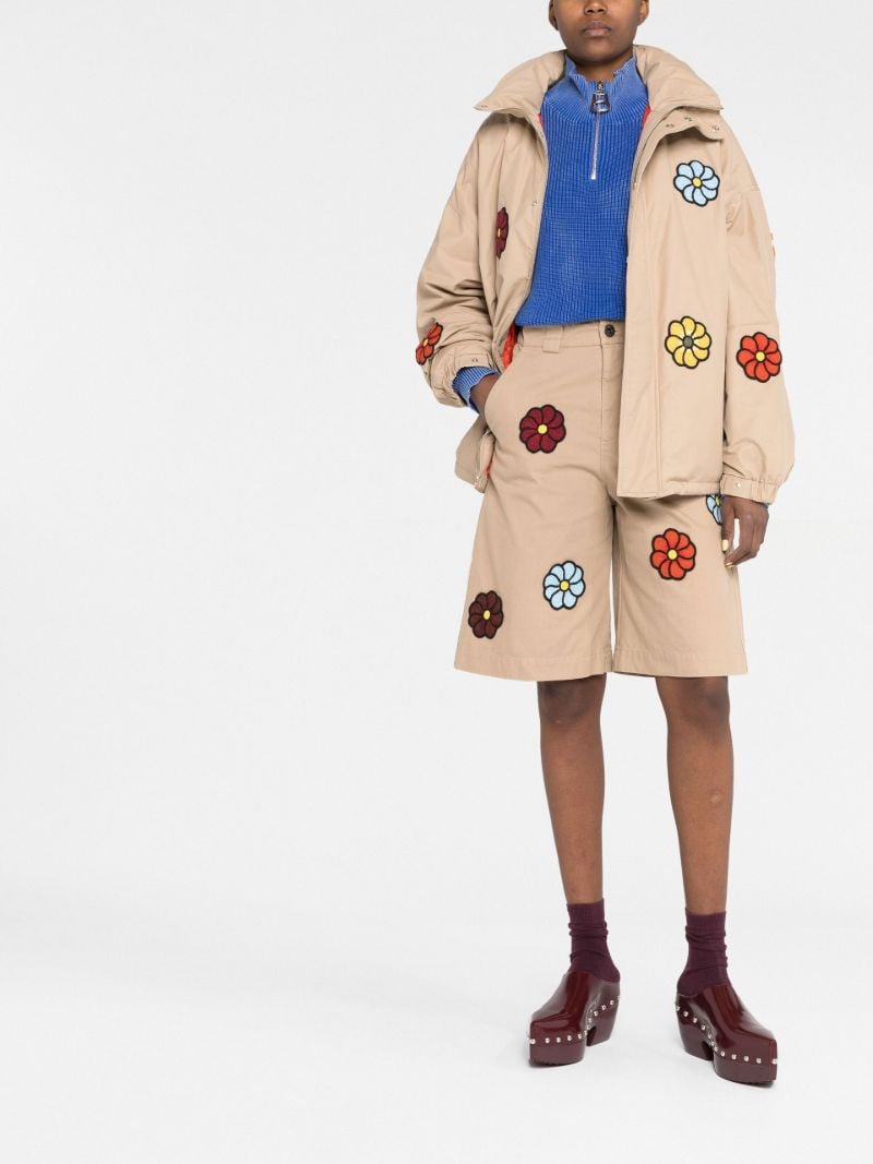 X Jw Anderson Neutral Bermuda Shorts
