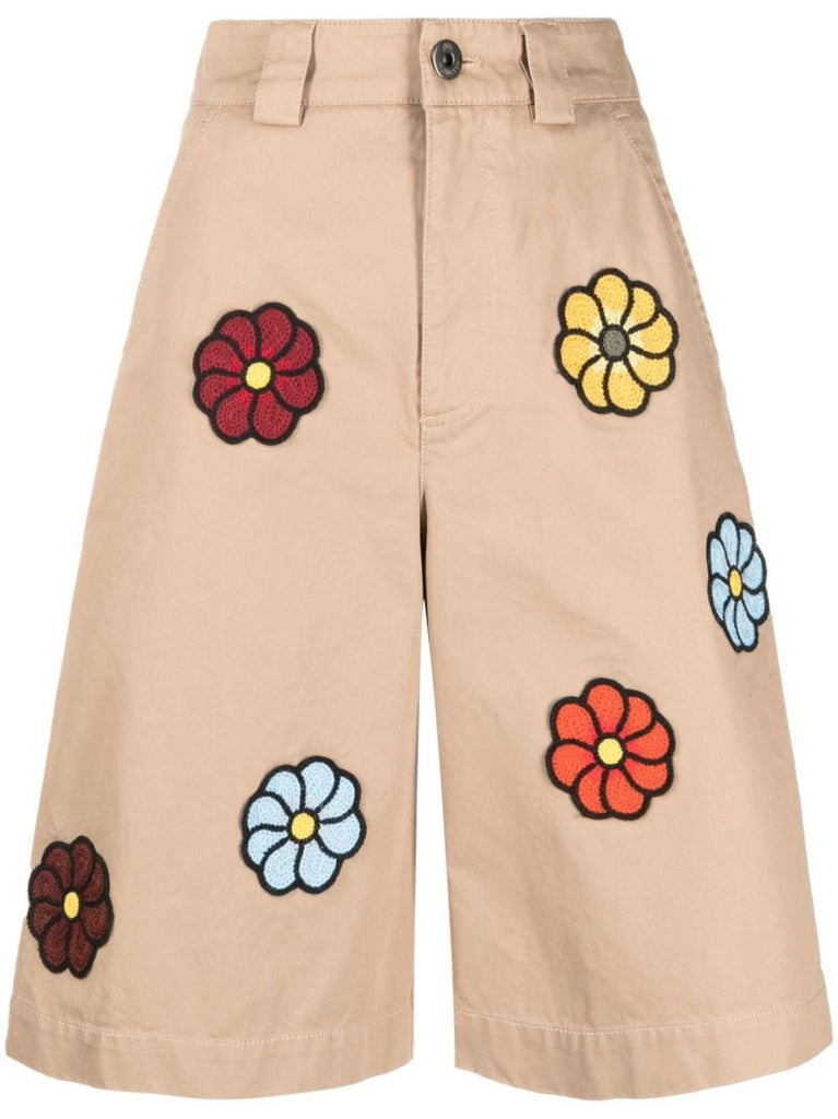 X Jw Anderson Neutral Bermuda Shorts