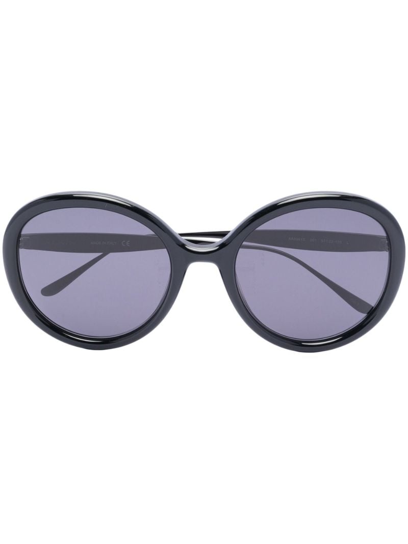 Black Round-frame Sunglasses