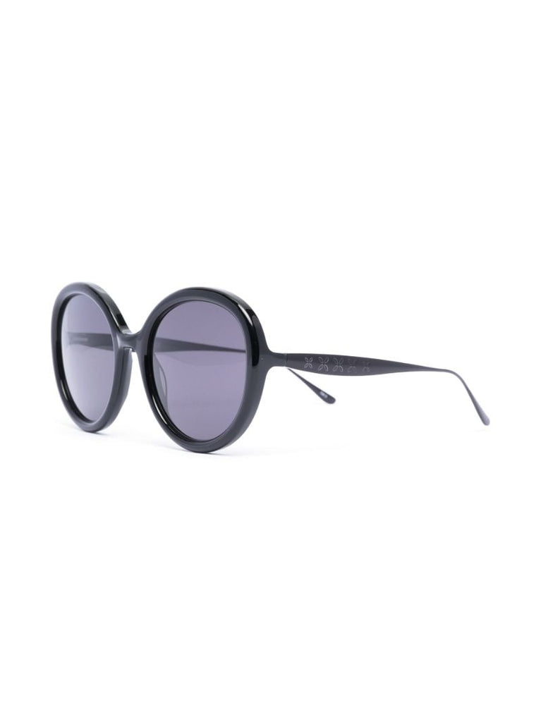 Black Round-frame Sunglasses