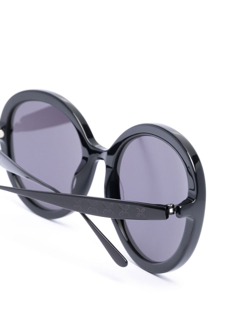 Black Round-frame Sunglasses
