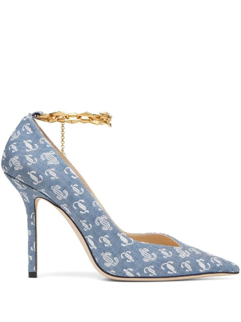 Blue Diamond Talura 100 Denim Pumps