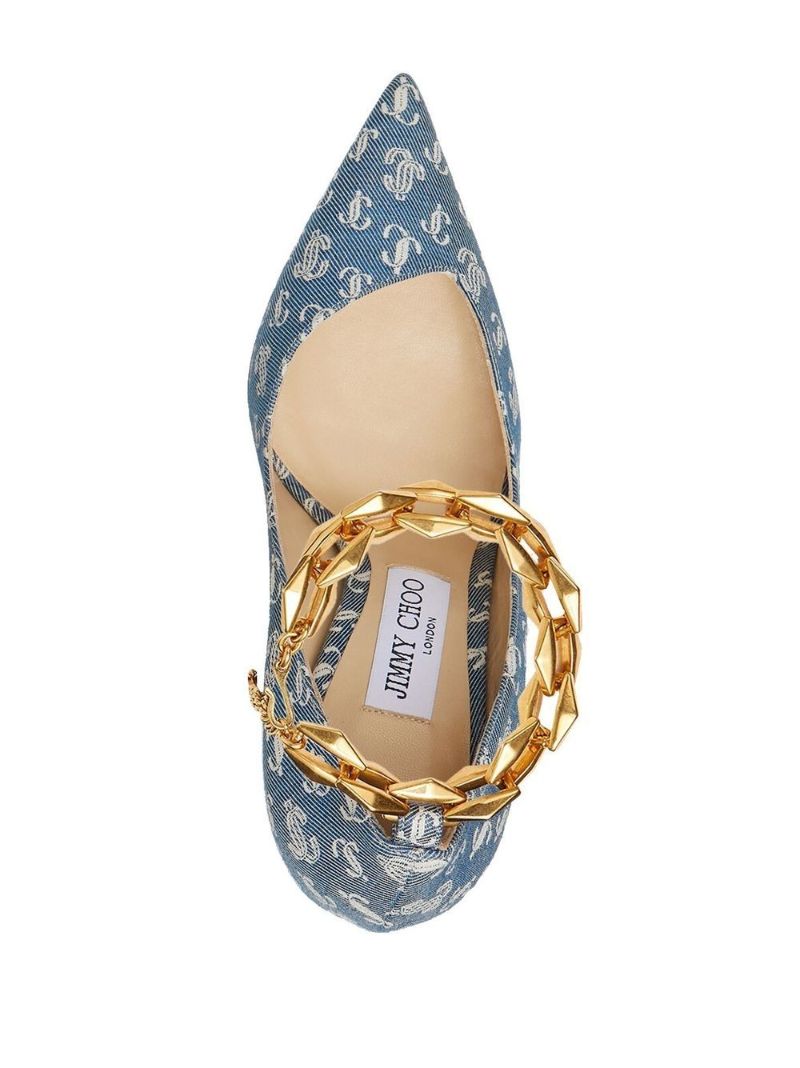 Blue Diamond Talura 100 Denim Pumps